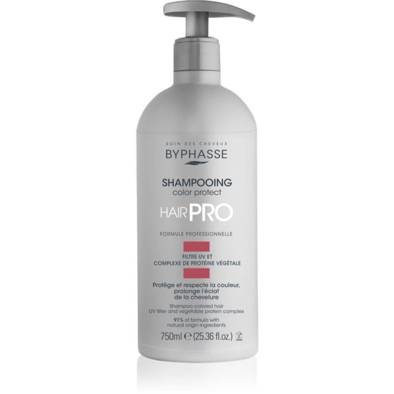 BYPHASSE Hair Pro šampón pre farbené vlasy 750 ml