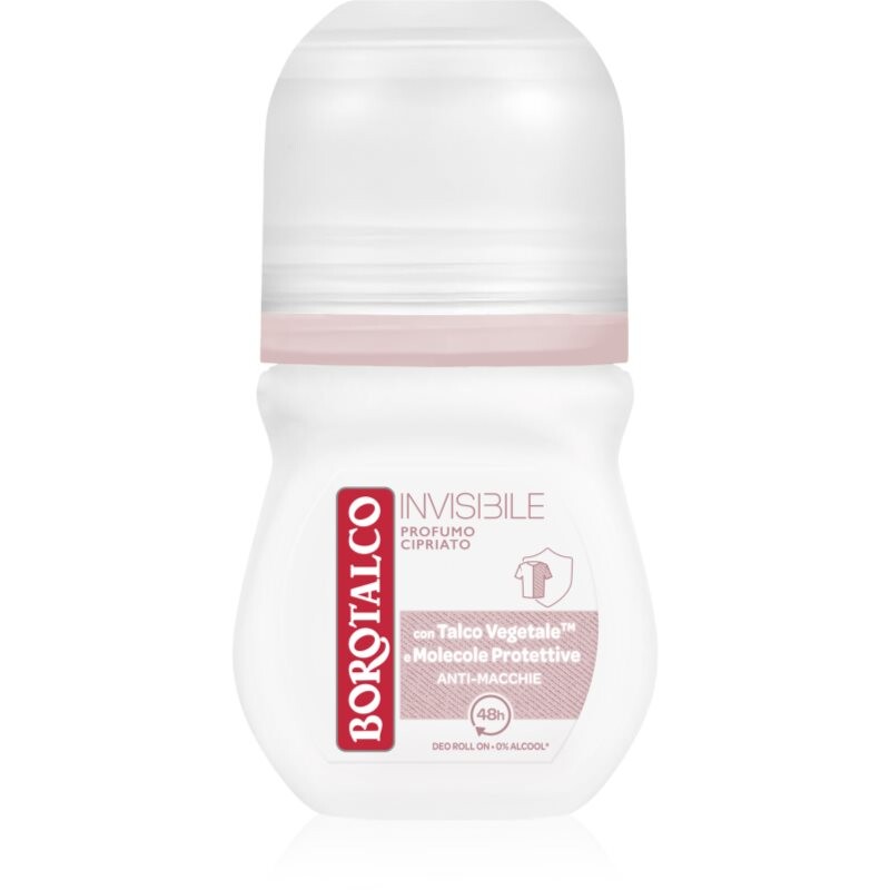 Borotalco Invisible Soft dezodorant roll-on 48h 50 ml