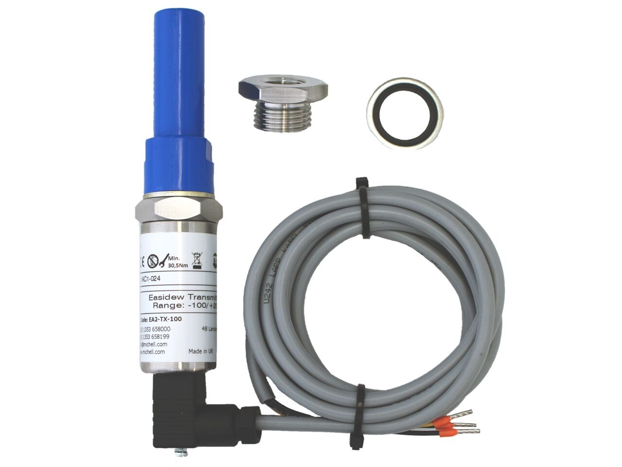 Snímač rosného bodu -100°C až +20°C pre adsorpčný sušič