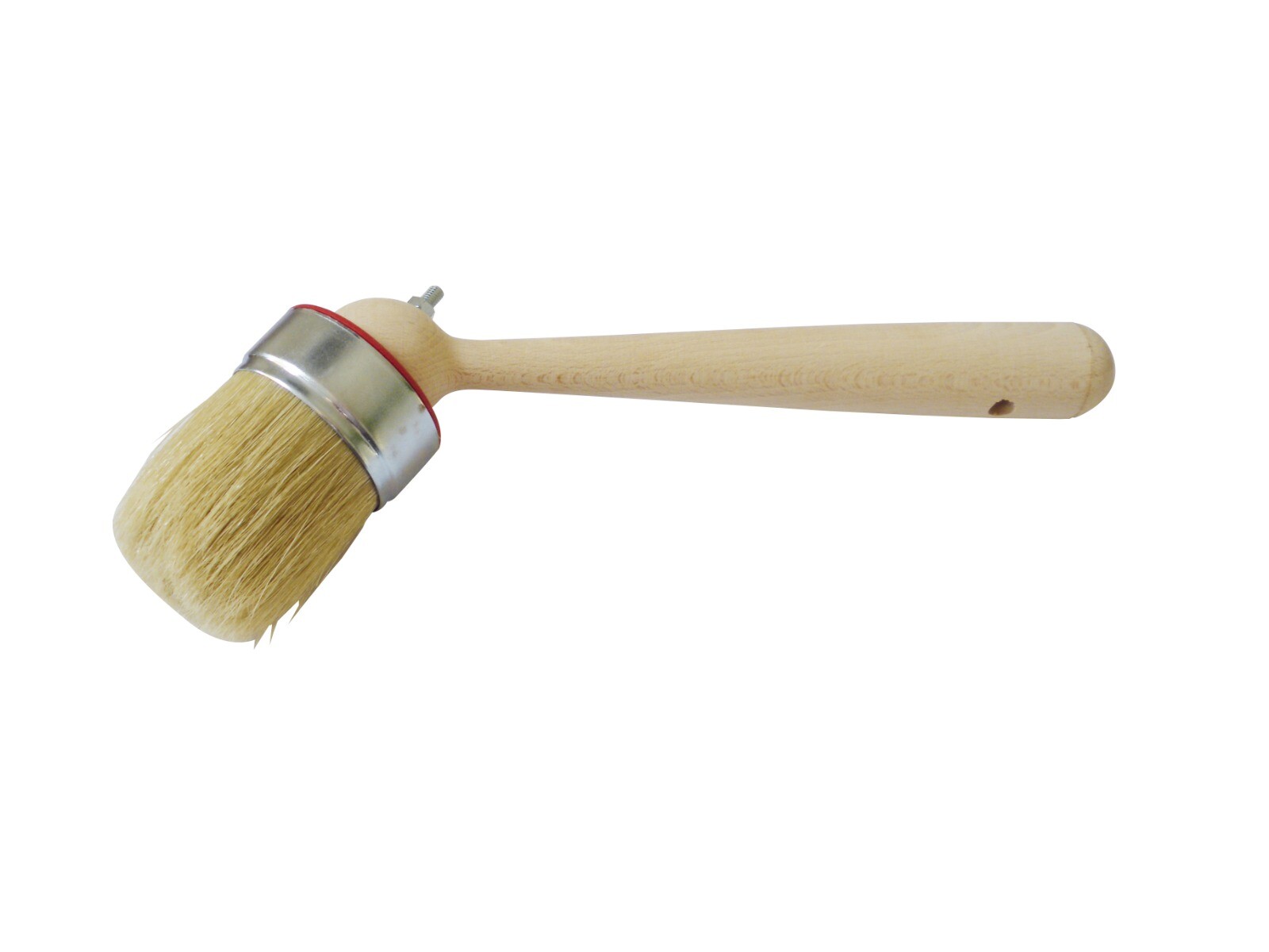 Mounting paste brush large with long bristle, D-55 mm - angle, no logo