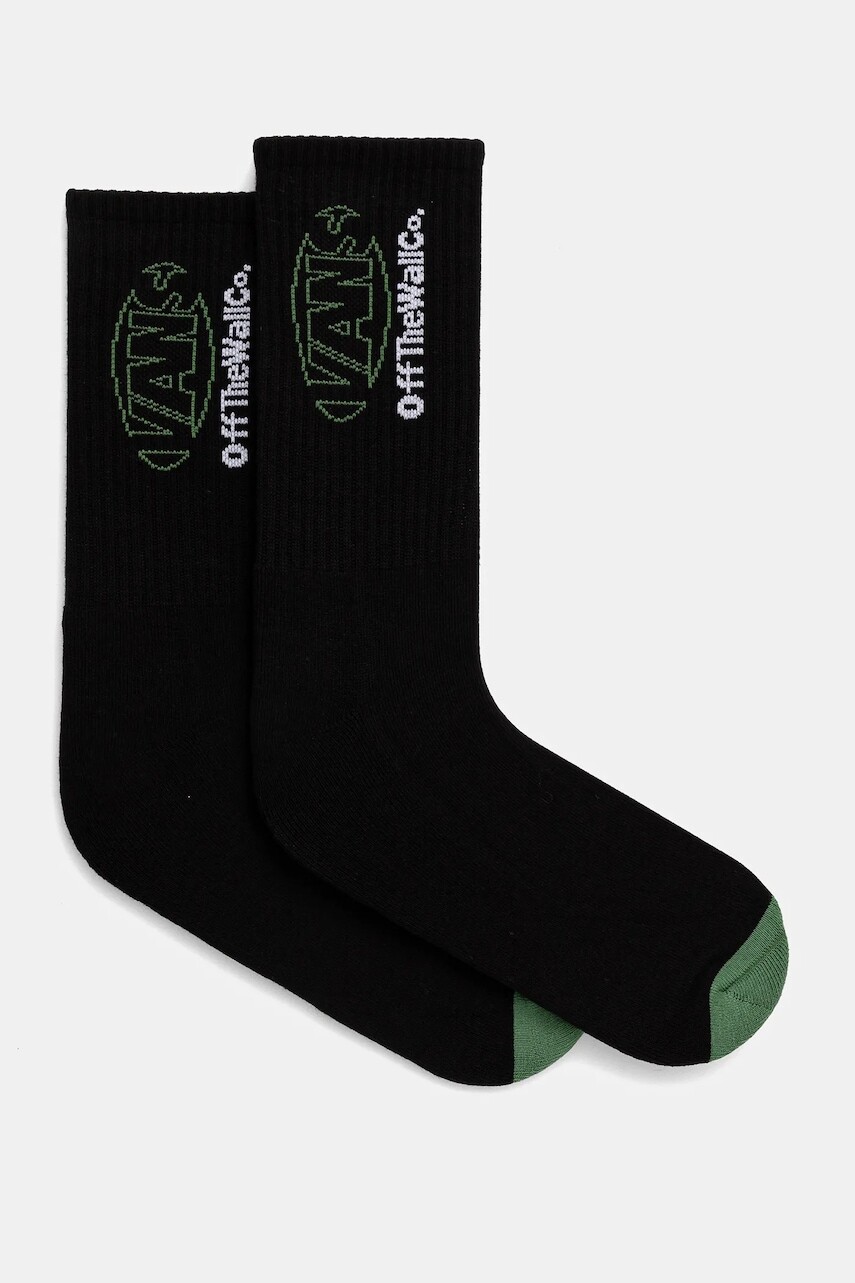 Ponožky Vans pánske, čierna farba, VN000NCFEAX1