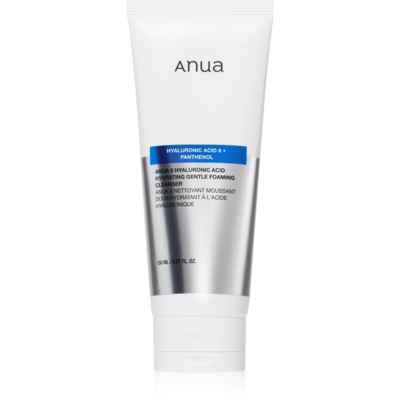 Anua Hyaluronic Acid 8 Moisturizing Gentle Gel Cleanser jemná čistiaca pena s kyselinou hyalurónovou 150 ml