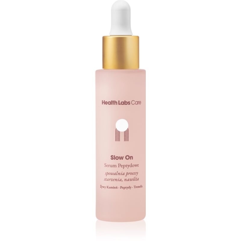 Health Labs Care Slow On vyhladzujúce sérum pre hydratáciu a rozjasnenie pleti s peptidmi 30 ml