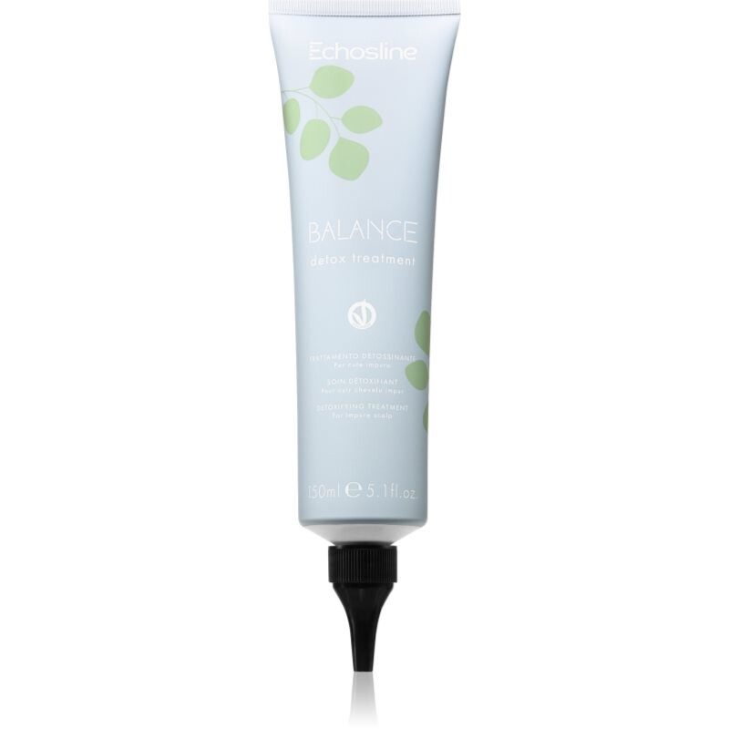 Echosline Balance Detox Treatment detoxikačná kúra na vlasy a vlasovú pokožku 150 ml