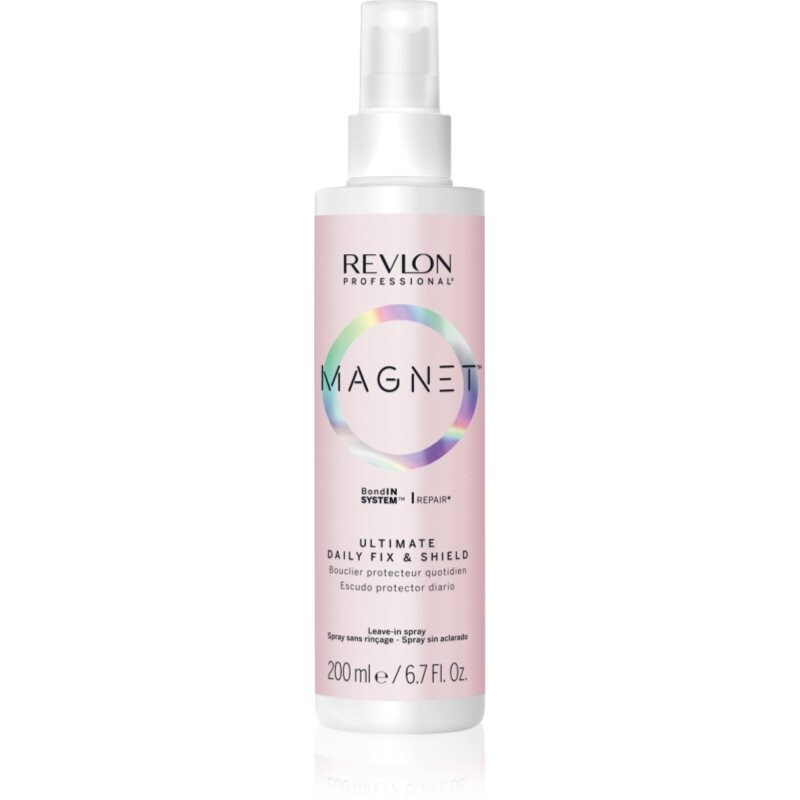 Revlon Professional Magnet Ultimate Daily Fix & Shield ochranný sprej pre poškodené, chemicky ošetrené vlasy 200 ml