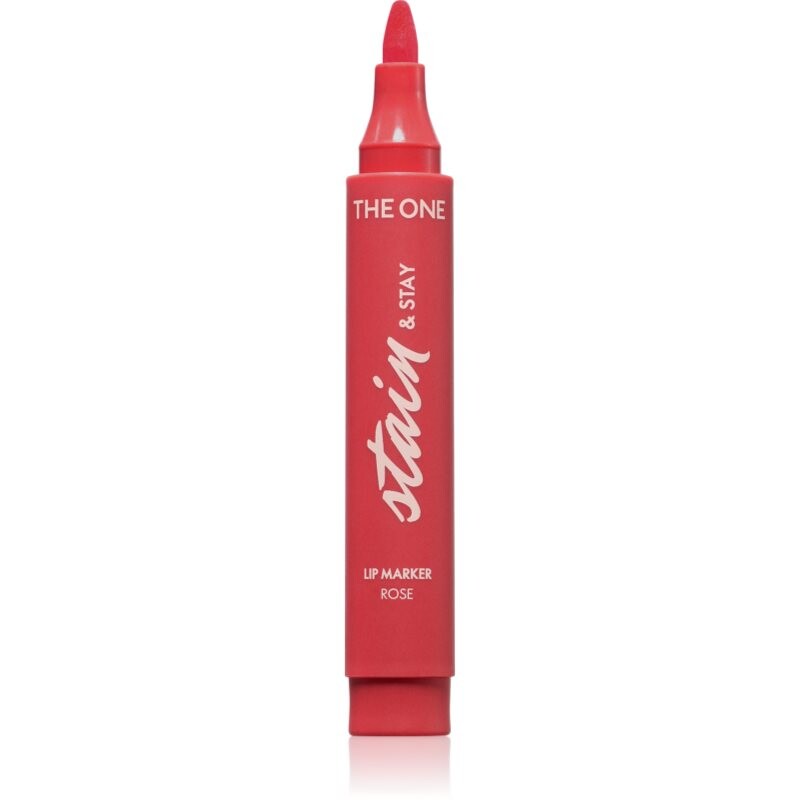 Oriflame The One Stain & Stay dlhotrvajúci rúž vo fixke odtieň Rose 2.5 g