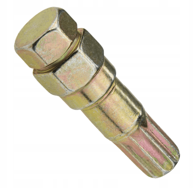 Wrench - Torx adapter for narrow TUV bolts/nuts, gold zinc