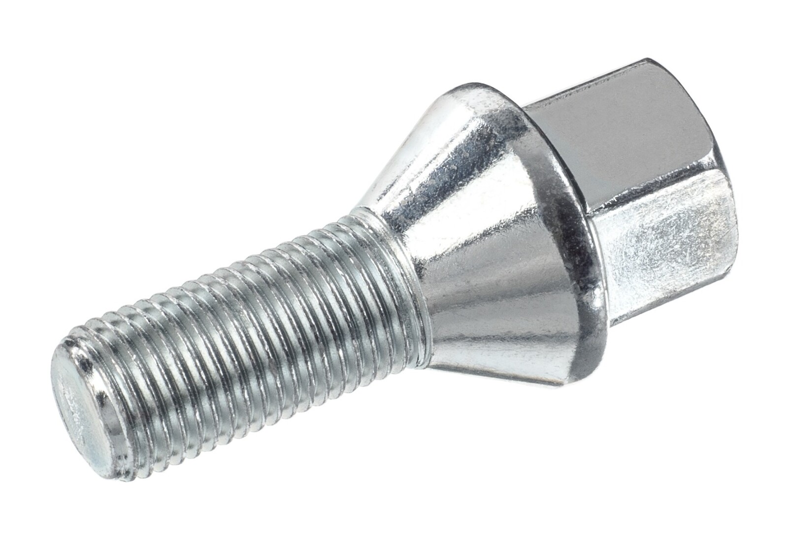 Lug bolts M12x1,25, thread 24mm, cone seat, K 17