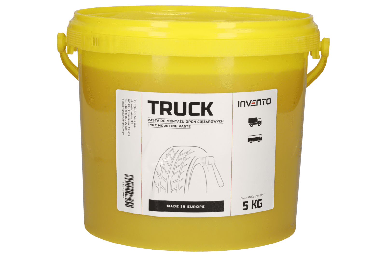 TIP-TOPOL TRUCK mounting paste for truck tyres - 5l