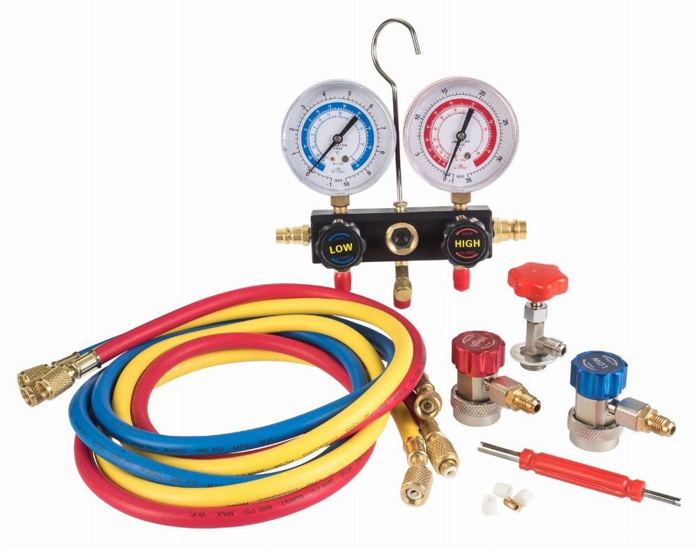 Pressure gauges hydrogen R134a