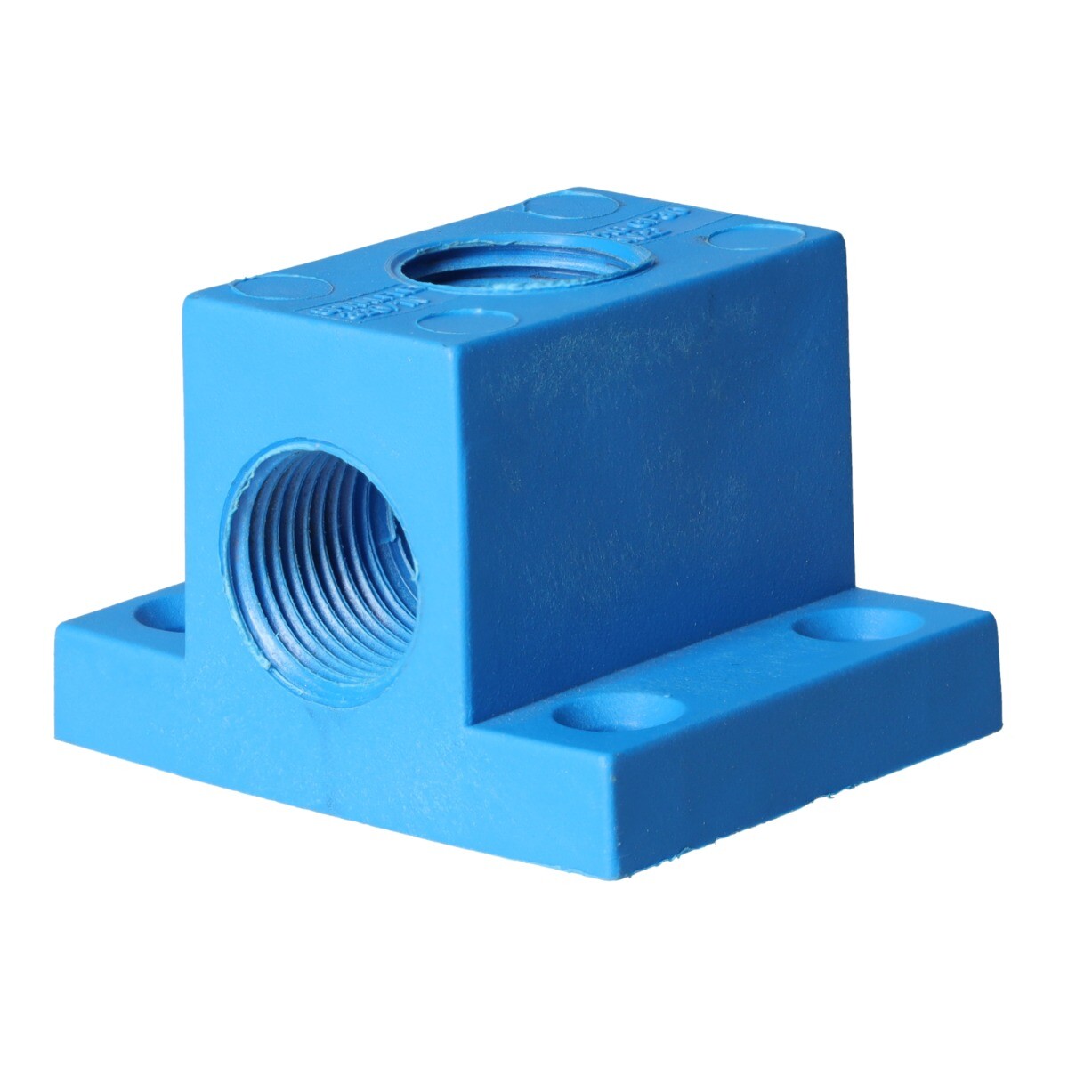 Air manifold, plastic rail 3 x 1/2