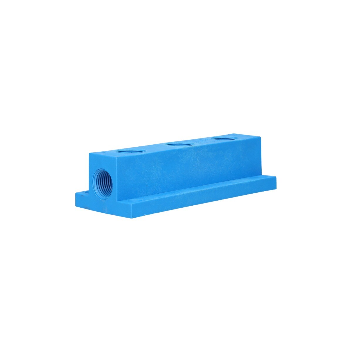 Air manifold, plastic rail 5 x 1/2