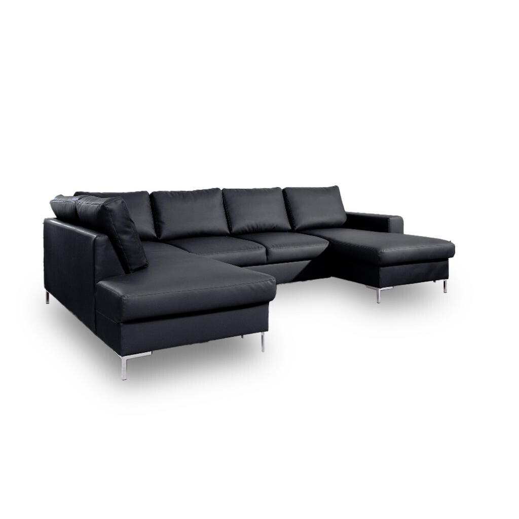 MID.YOU SEDACIA SÚPRAVA, koža, čierna