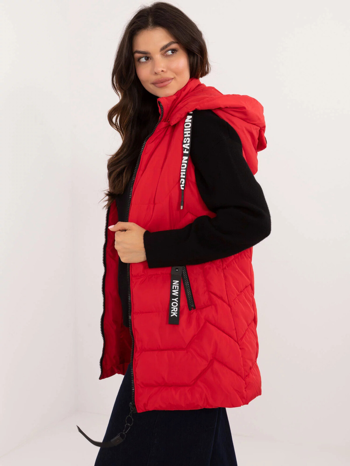 Dámska vesta SK KZ HH 278.71 červená - FPrice L červená