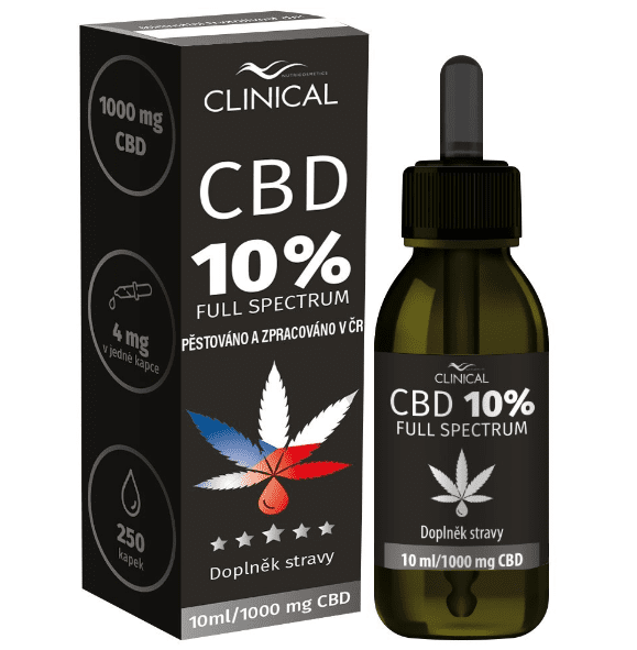 CLINICAL CBD 10% Full Spectrum 10 ml