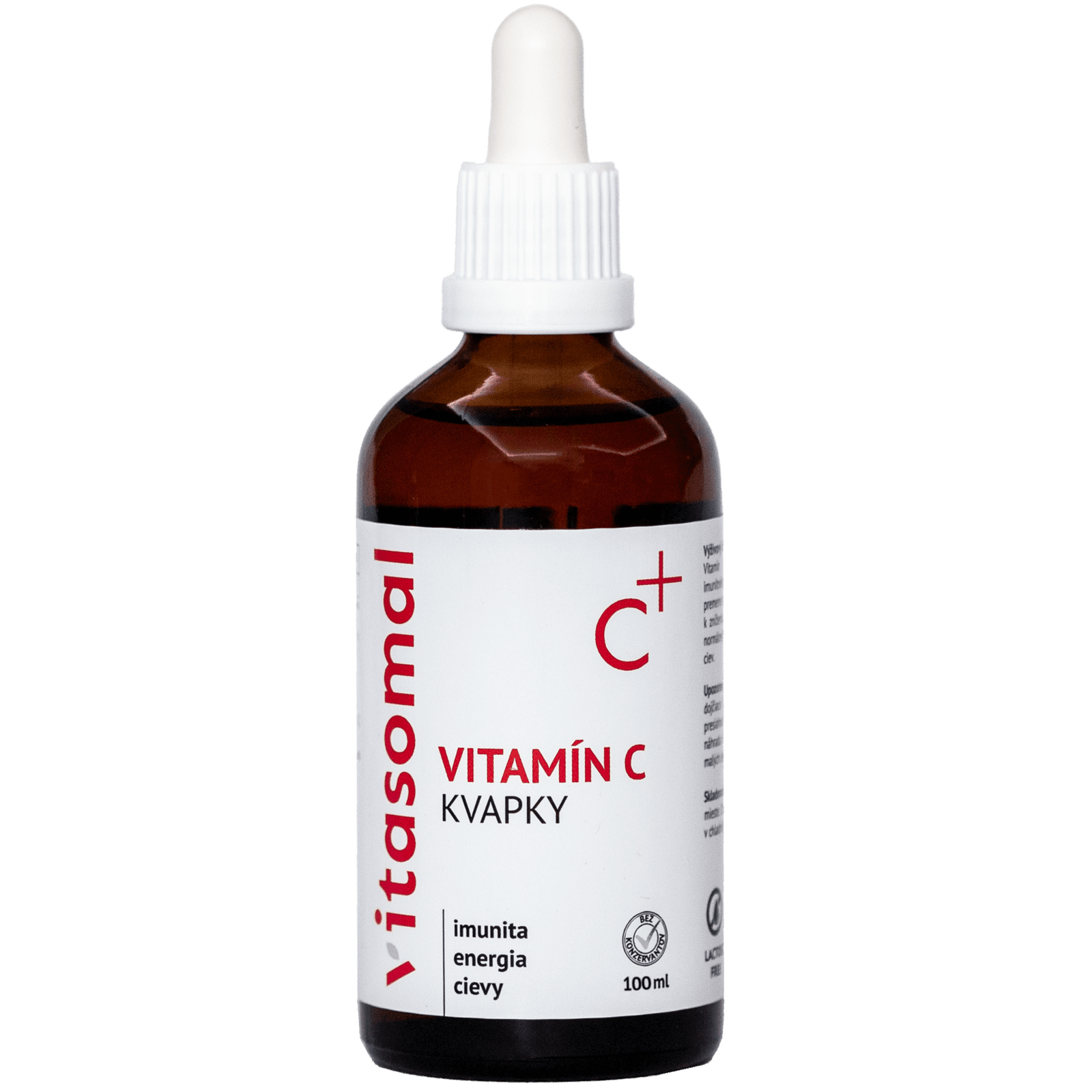 VITASOMAL Vitamín C kvapky (bez konzervantov) 100 ml
