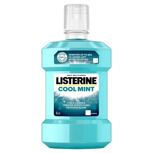 Listerine Cool mint  Ústna voda  1000 ml