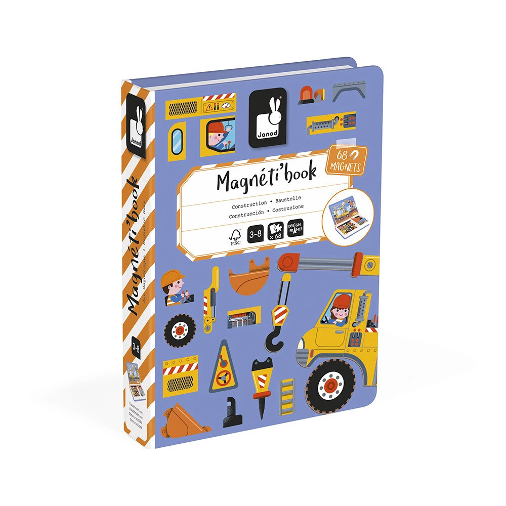 Magnetická kniha – Na stavbe