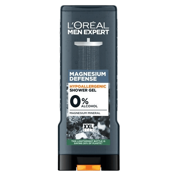 L'ORÉAL PARIS Men Expert Magnesium Defence Sprchový gél 400 ml