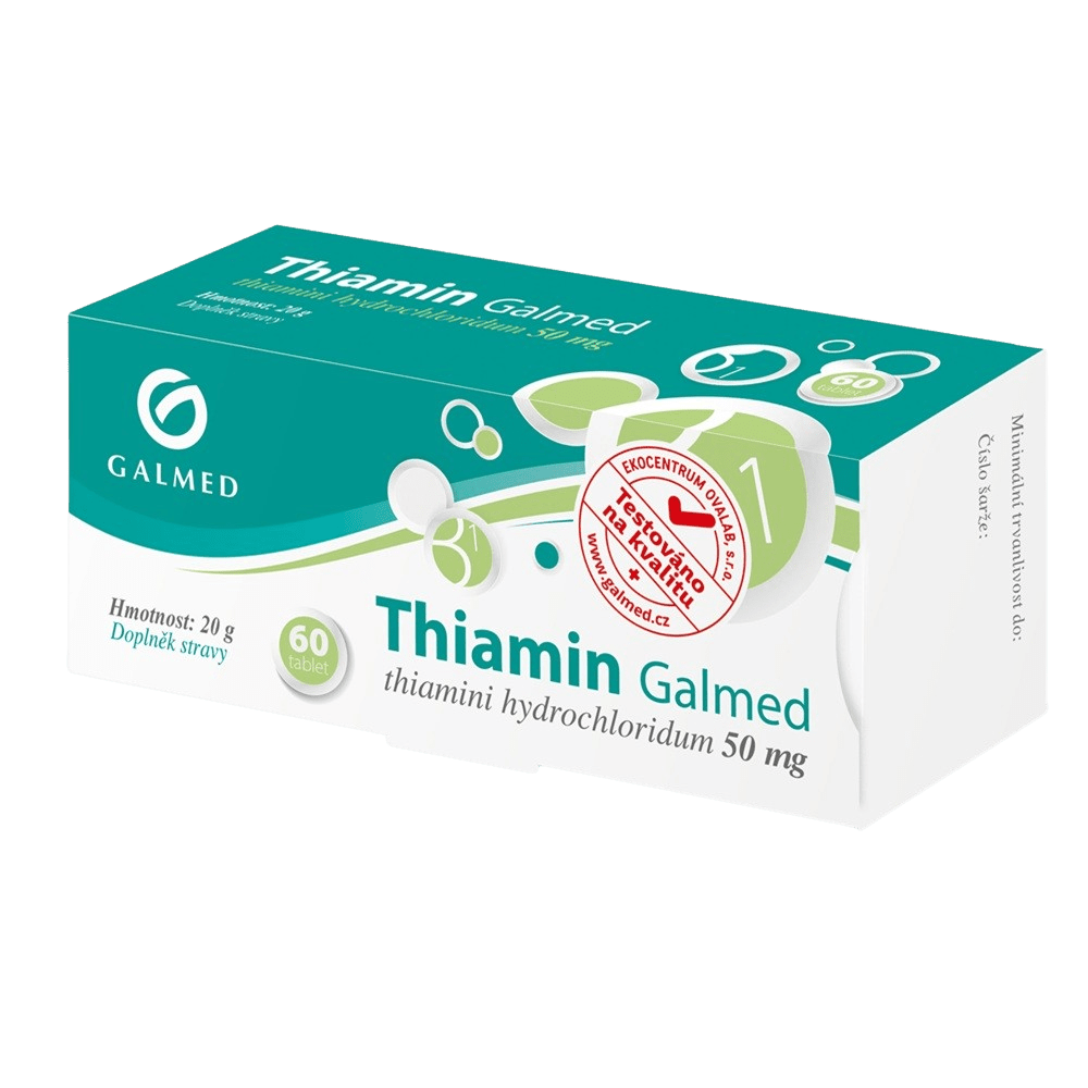 GALMED Thiamin 50mg 60 tabliet