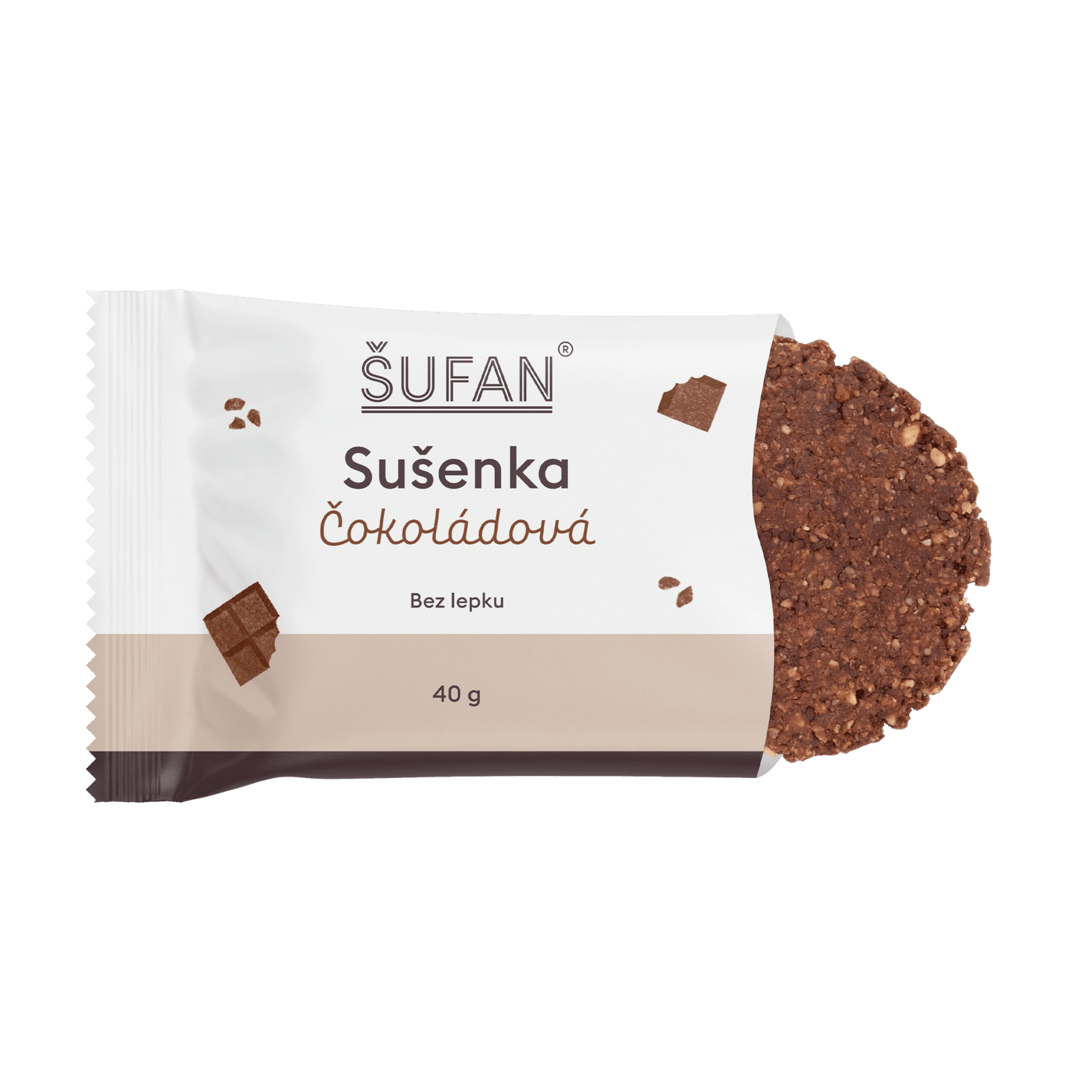 ŠUFAN Sušienka Čokoládová 40 g