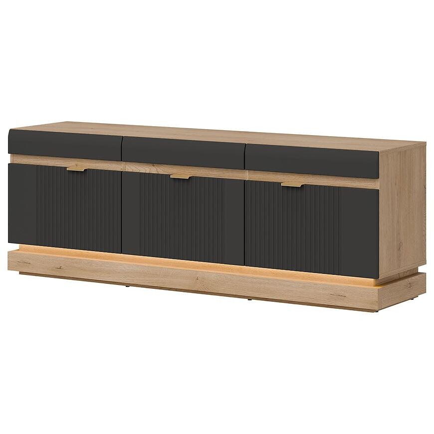 TV stolík Milton Ml01 Dub Crem Torro Antracit