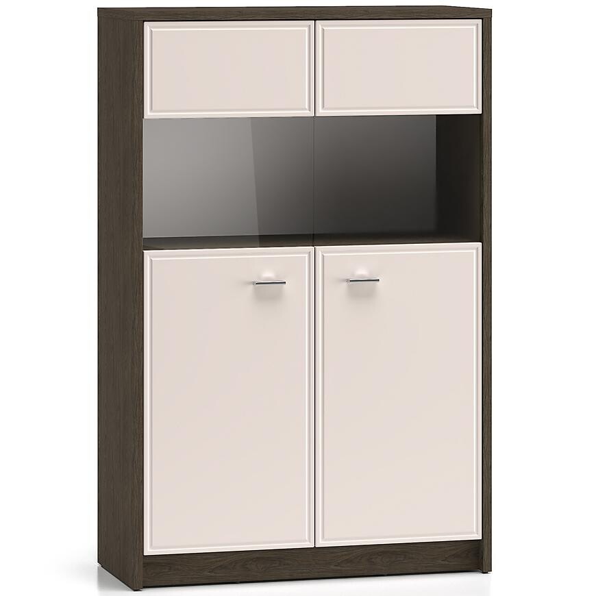 Vitrína L/P Avante 03 Milton Dub Windmill Dark/Kašmír