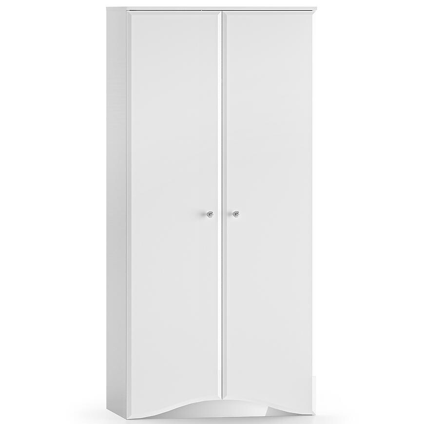 Skriňa Glamour 08 Lesklá biela