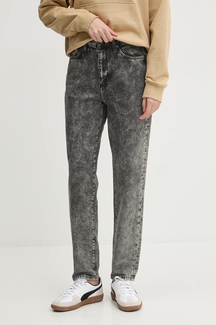 Rifle Guess Jeans dámske, vysoký pás, W4BA0D D5J01