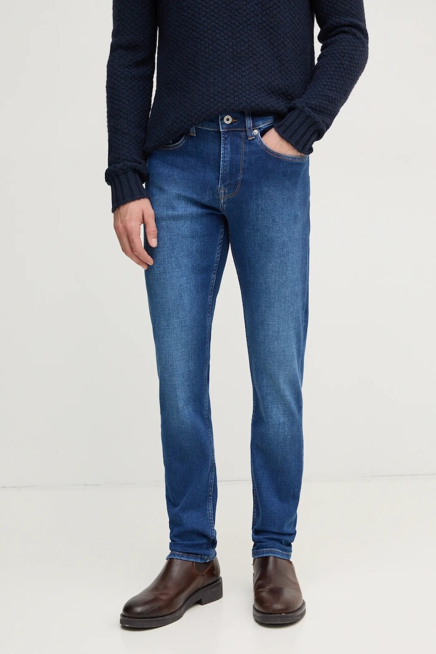 Rifle Pepe Jeans SLIM JEANS HATCH pánske, tmavomodrá farba, PM207388HX4
