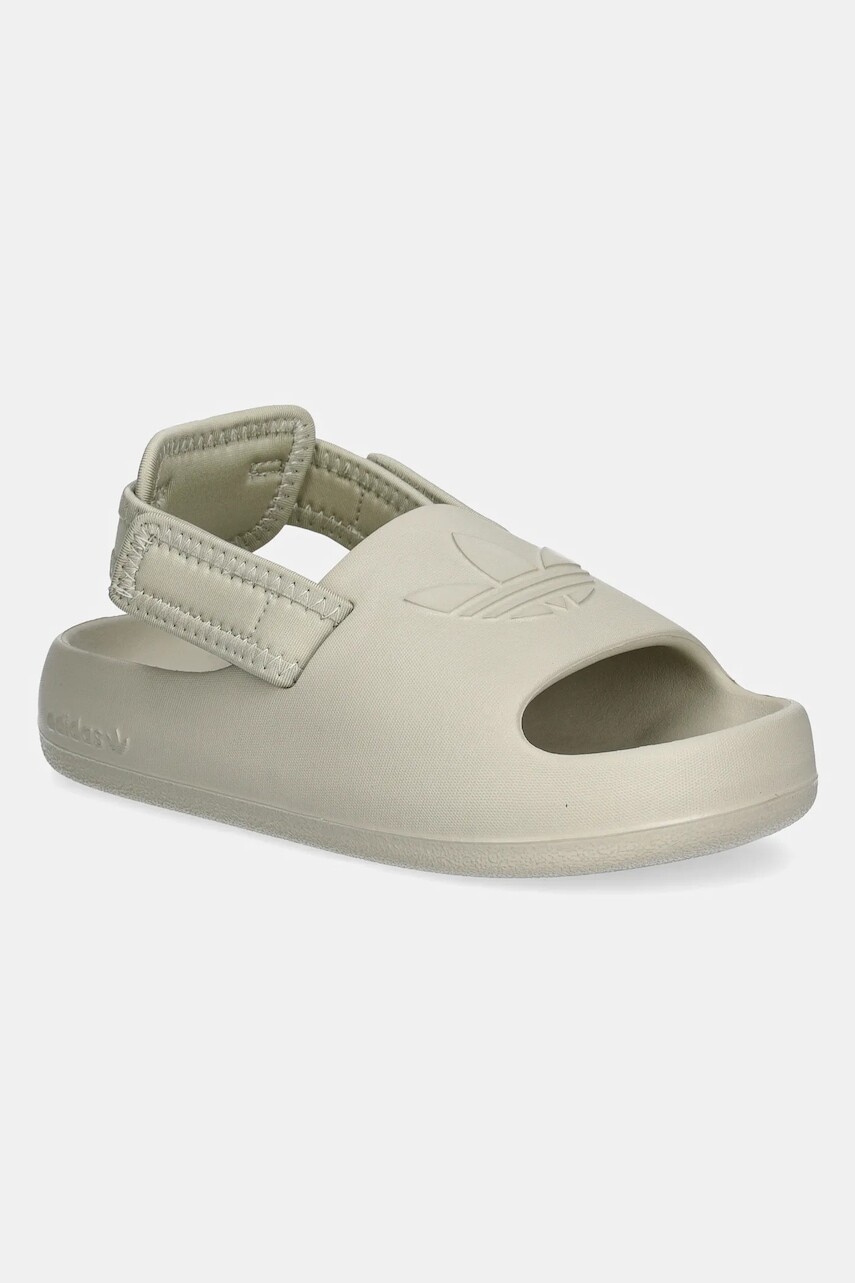 Detské sandále adidas Originals ADIFOM ADILETTE béžová farba, IG8434