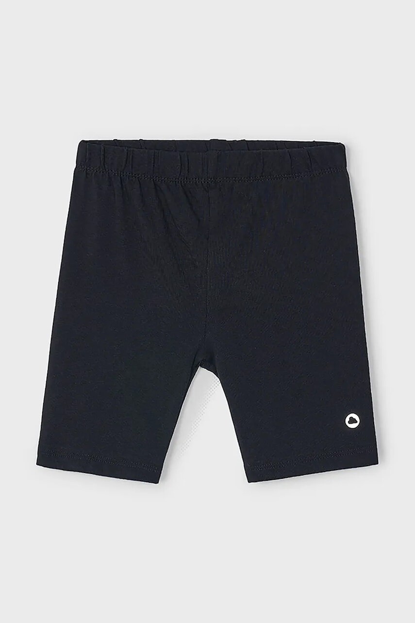 Detské bavlnené šortky Mayoral čierna farba, jednofarebné, 610