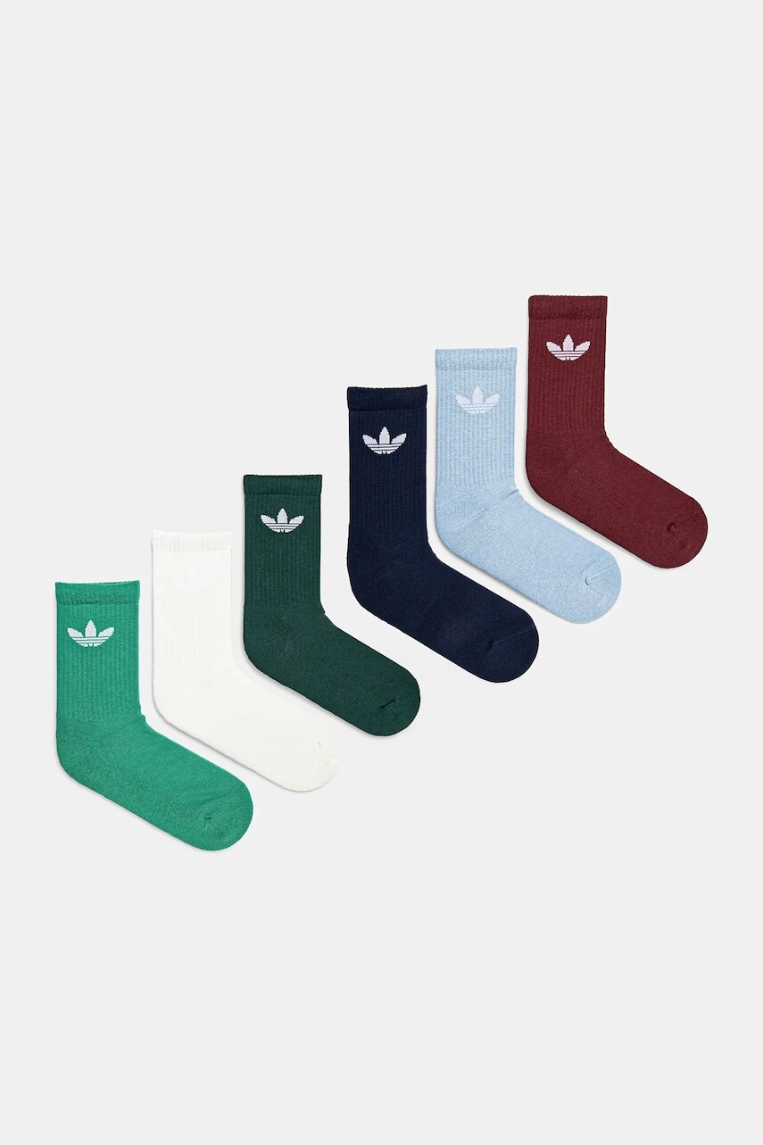 Ponožky adidas Originals 6-pak viac farieb, JI9504
