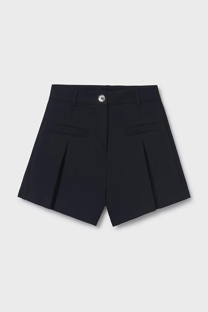 Detské krátke nohavice Mayoral čierna farba, jednofarebné, 6214