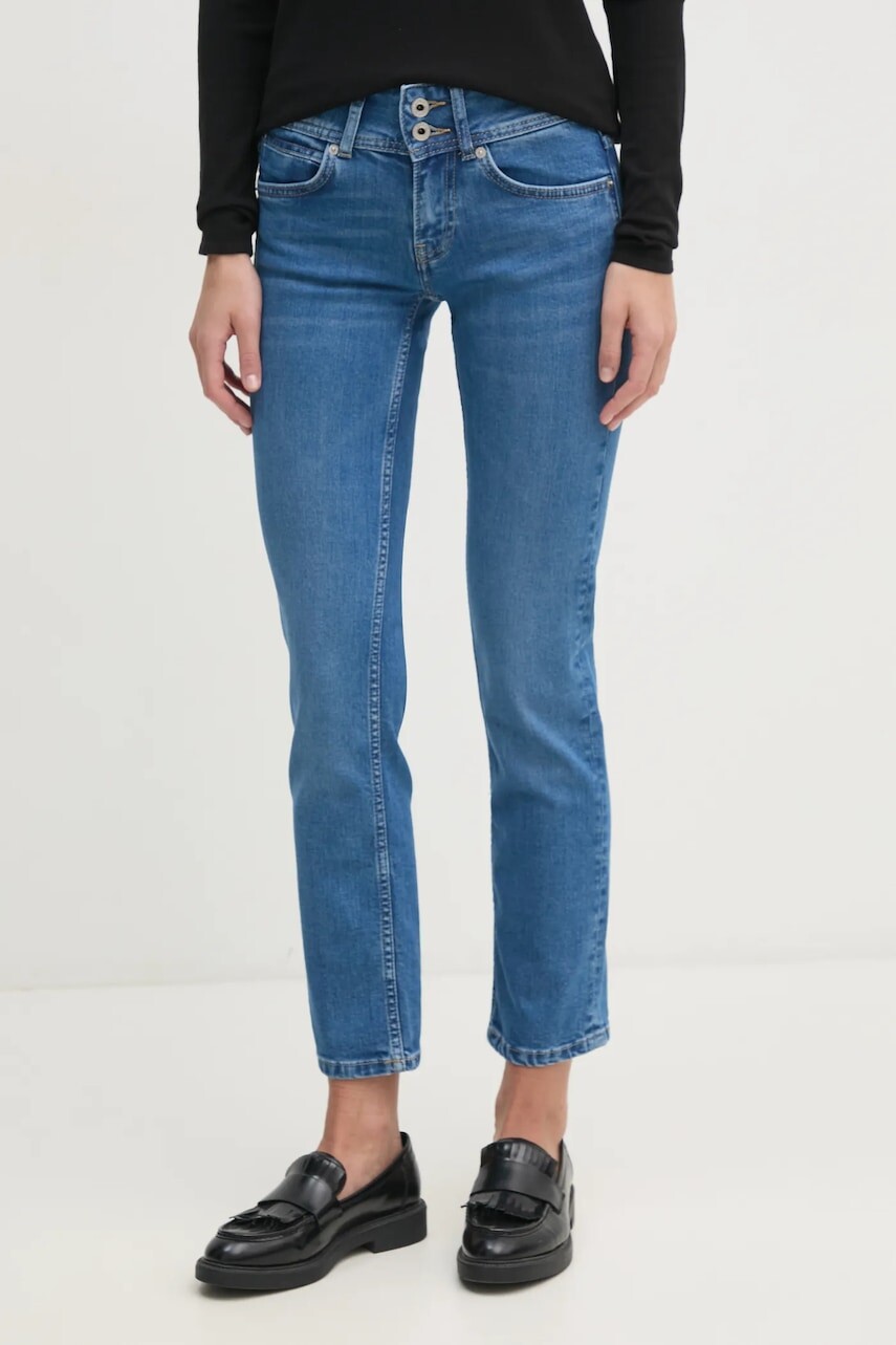 Rifle Pepe Jeans SLIM JEANS LW VENUS dámske, PL204729NC3