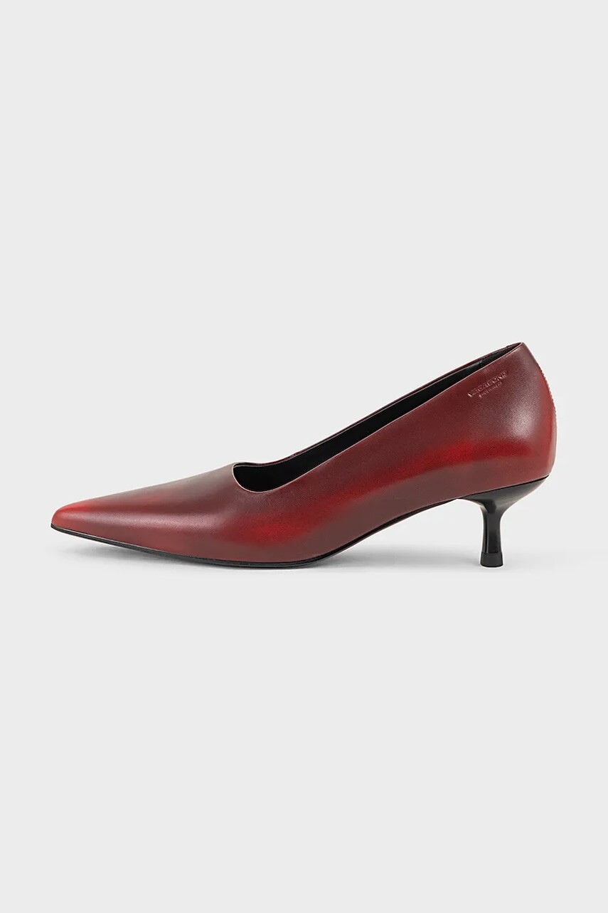 Kožené lodičky Vagabond Shoemakers LYKKE červená farba, 5714-018-47