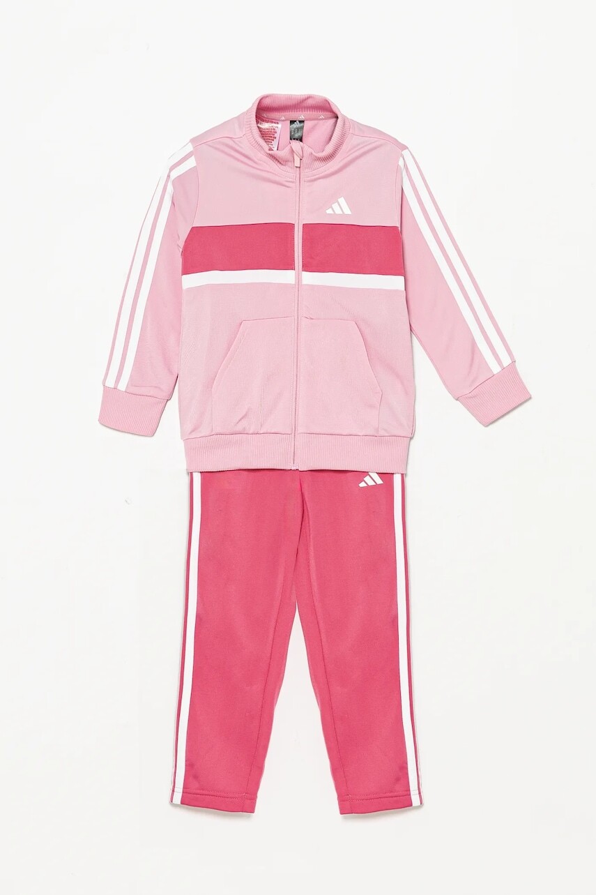 Tepláková súprava pre bábätká adidas ružová farba, JI6217