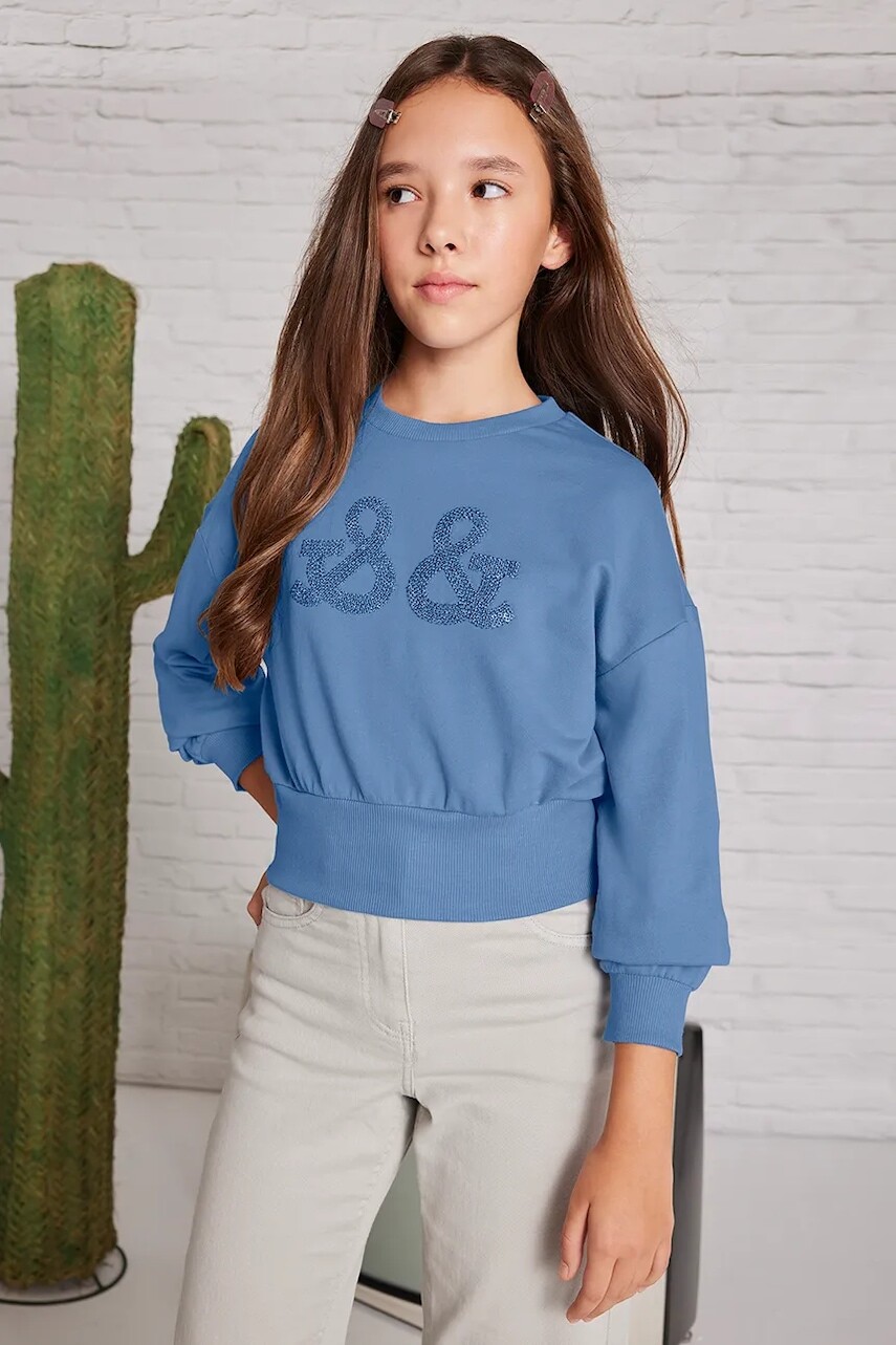 Detská mikina Mayoral s nášivkou, 6401