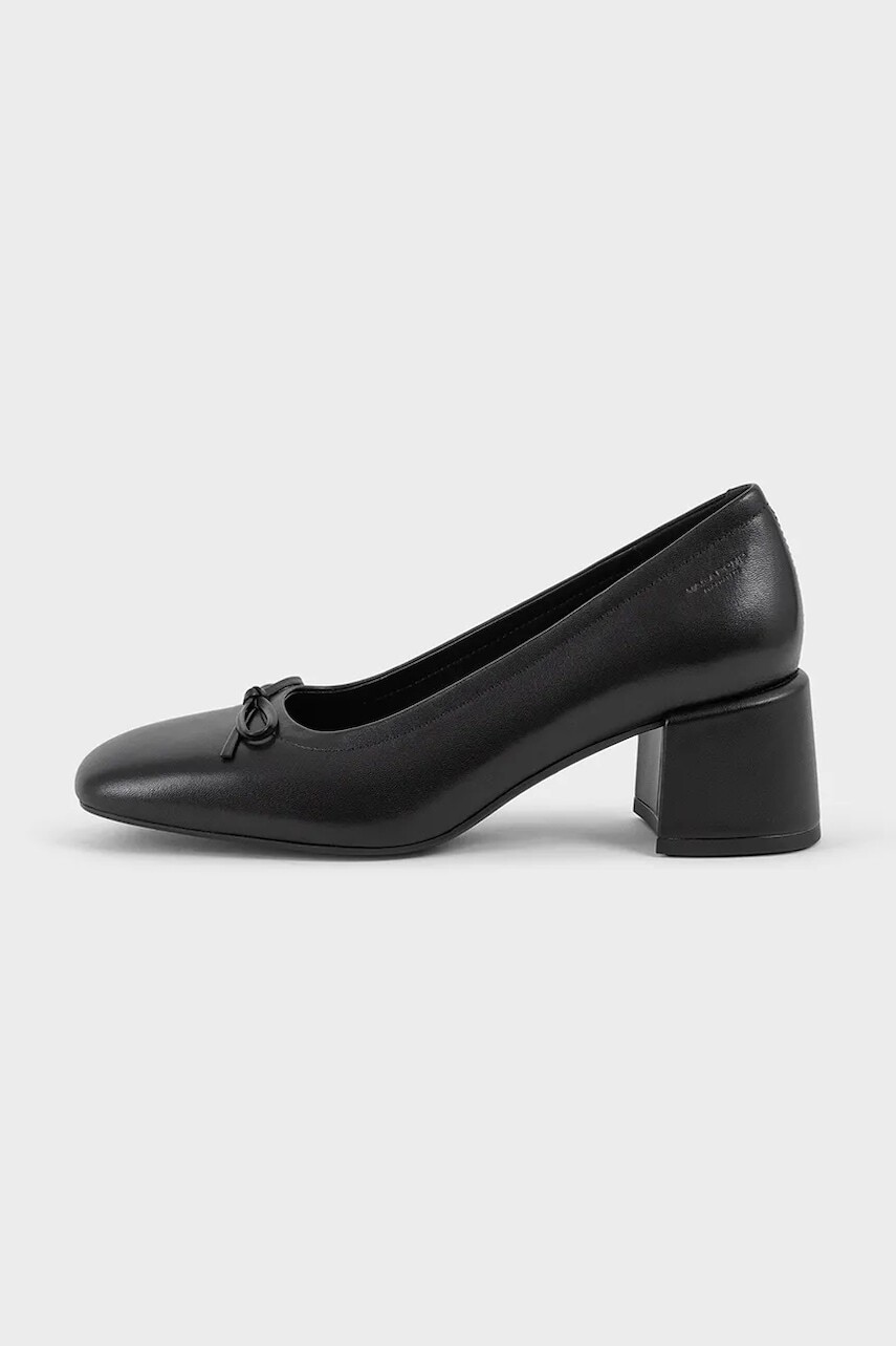 Kožené lodičky Vagabond Shoemakers ADISON čierna farba, na podpätku, 5939-001-20