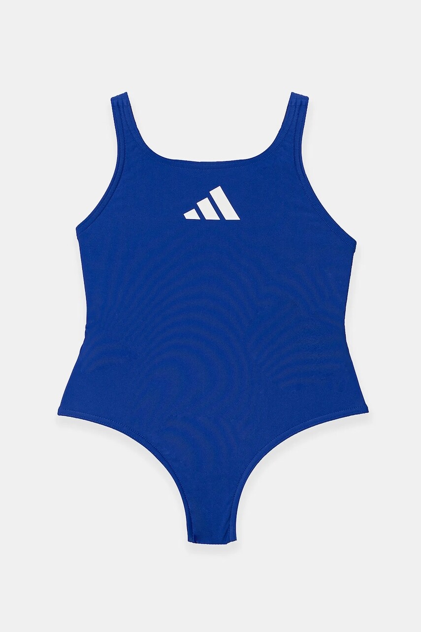 Jednodielne detské plavky adidas Performance fialová farba, JG1040
