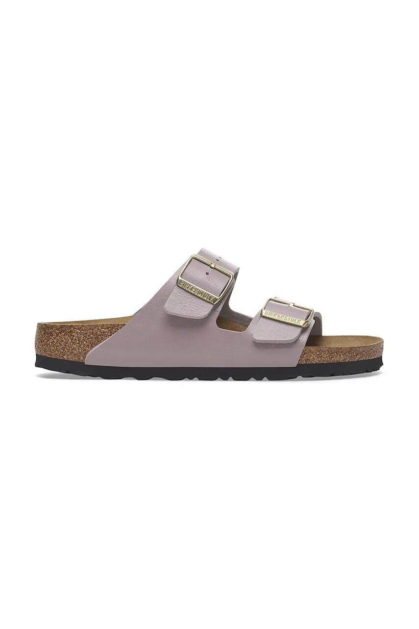 Šľapky Birkenstock Arizona Graceful dámske, fialová farba, 1029373