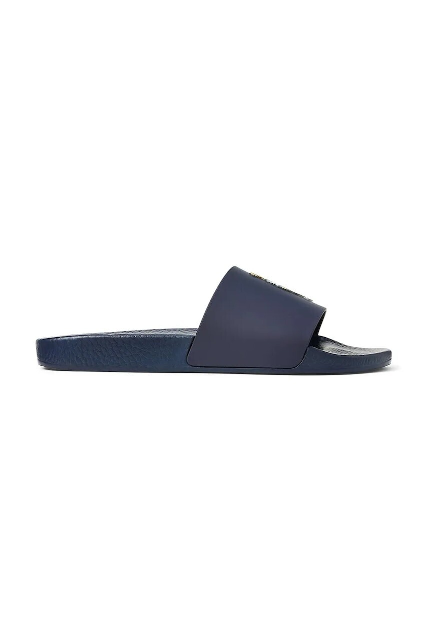 Šľapky Polo Ralph Lauren Polo Slide pánske, tmavomodrá farba, 809962615002