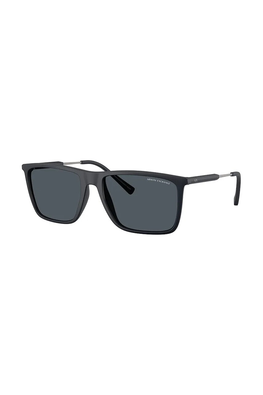 Slnečné okuliare Armani Exchange pánske, čierna farba, 0AX4160S.838087