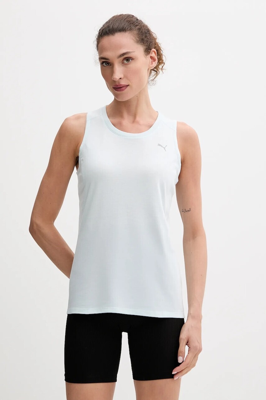 Tréningový top Puma modrá farba, 526843