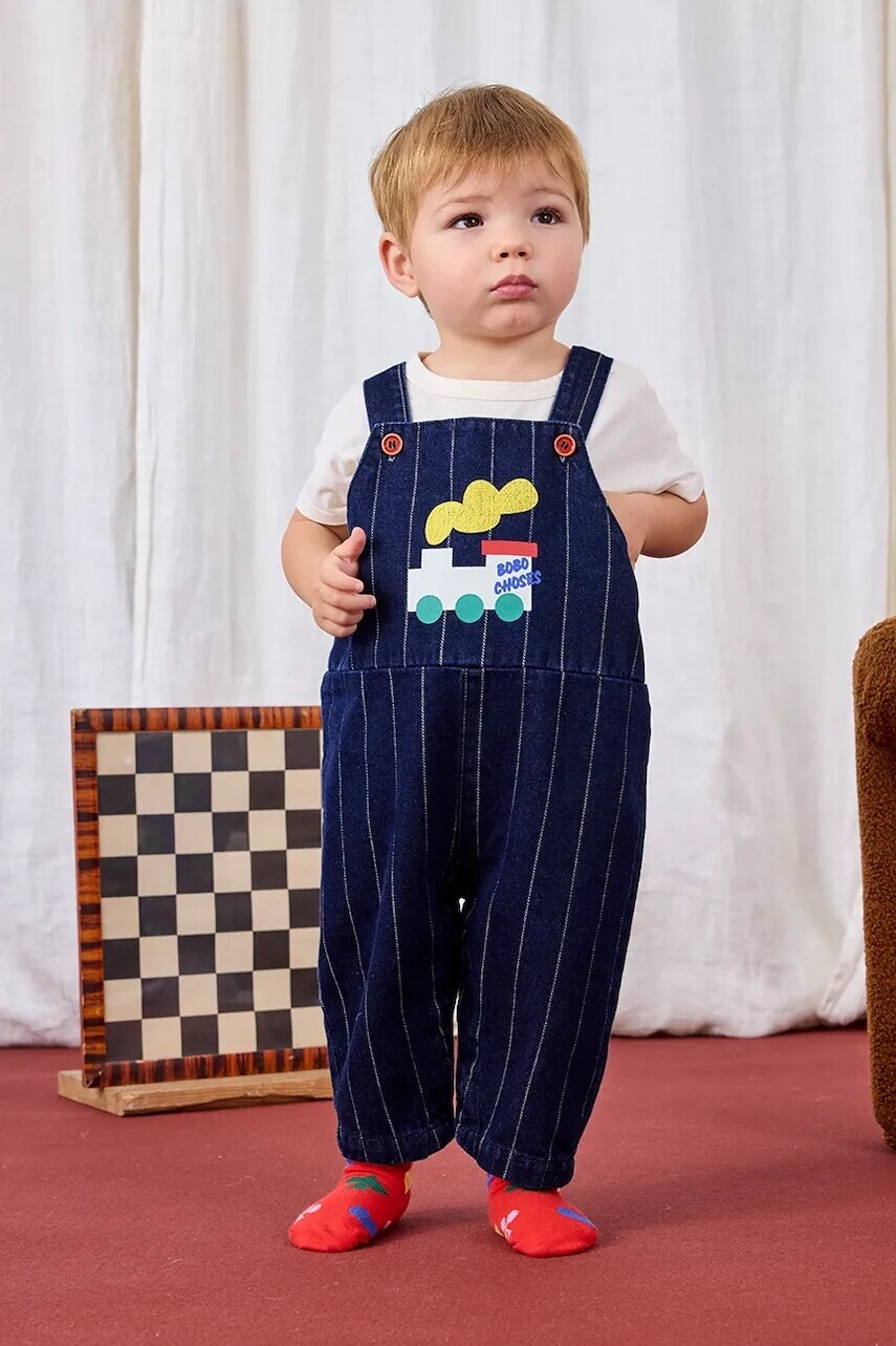 Detské nohavice na traky Bobo Choses Choo Choo 225AB092
