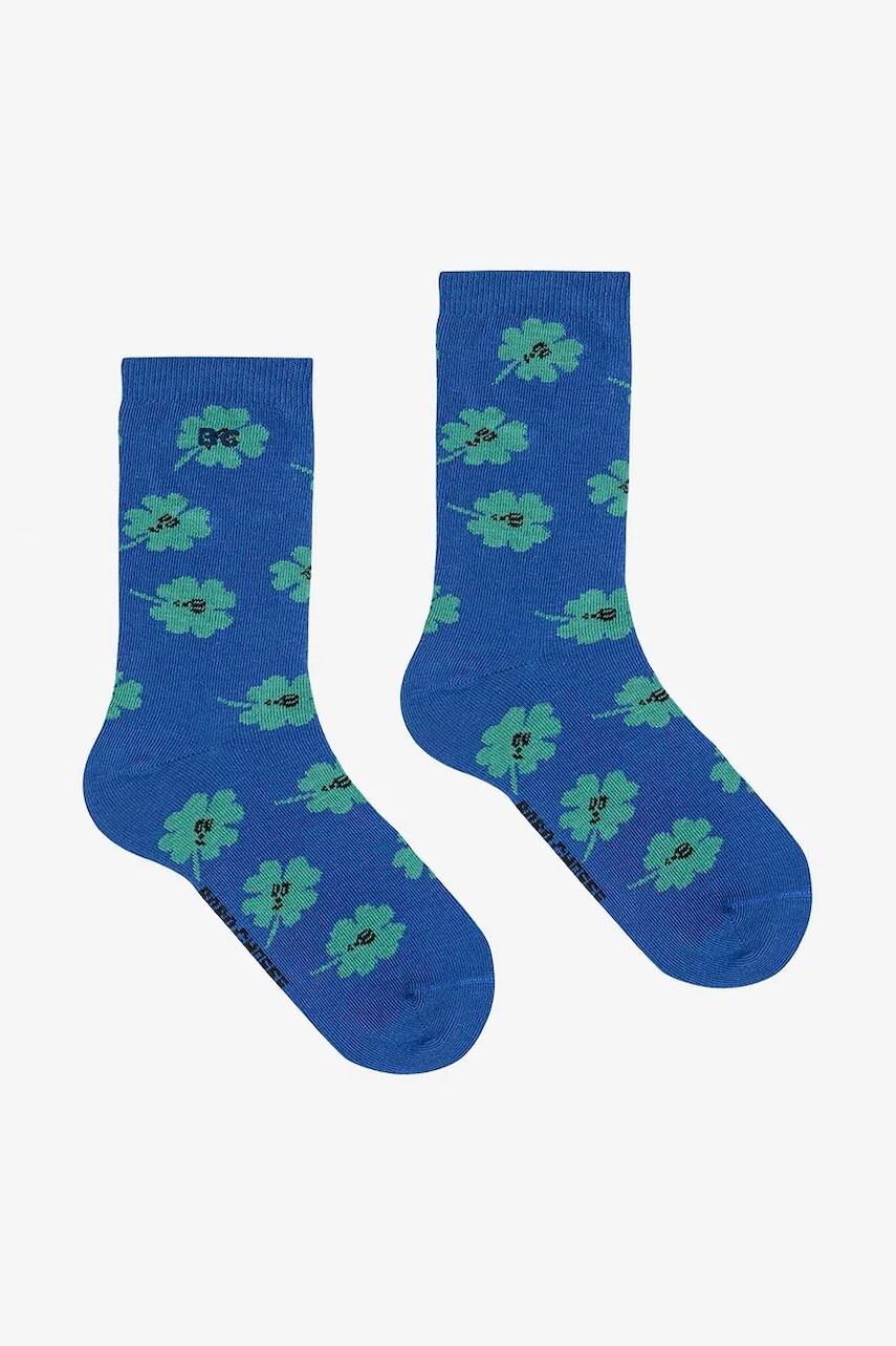 Detské ponožky Bobo Choses Lucky Clover modrá farba, 225AI015