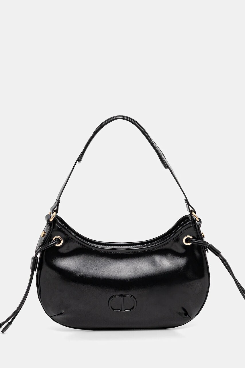 Kabelka Twinset čierna farba, 252TB7082