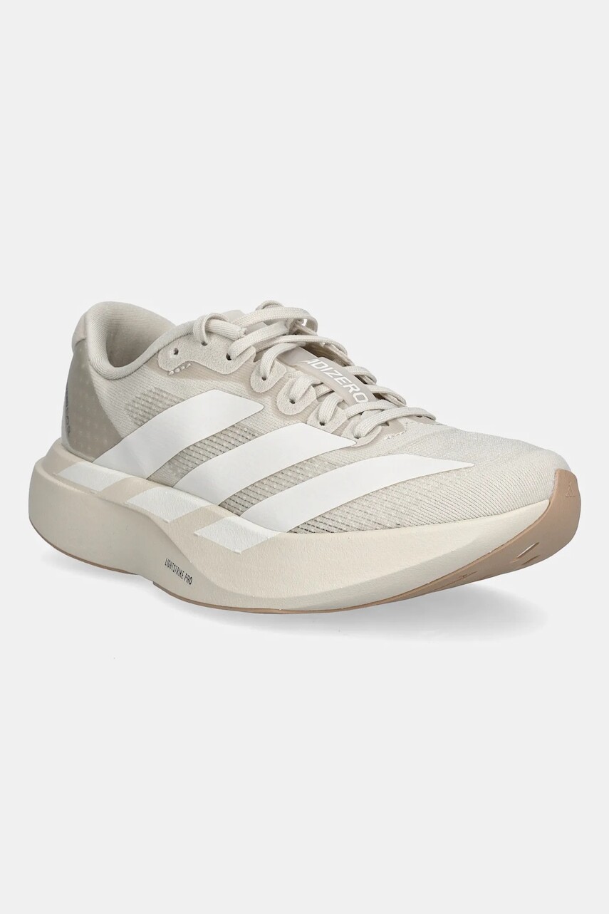 Detské tenisky adidas Performance adizero Evo SL béžová farba, KI8445