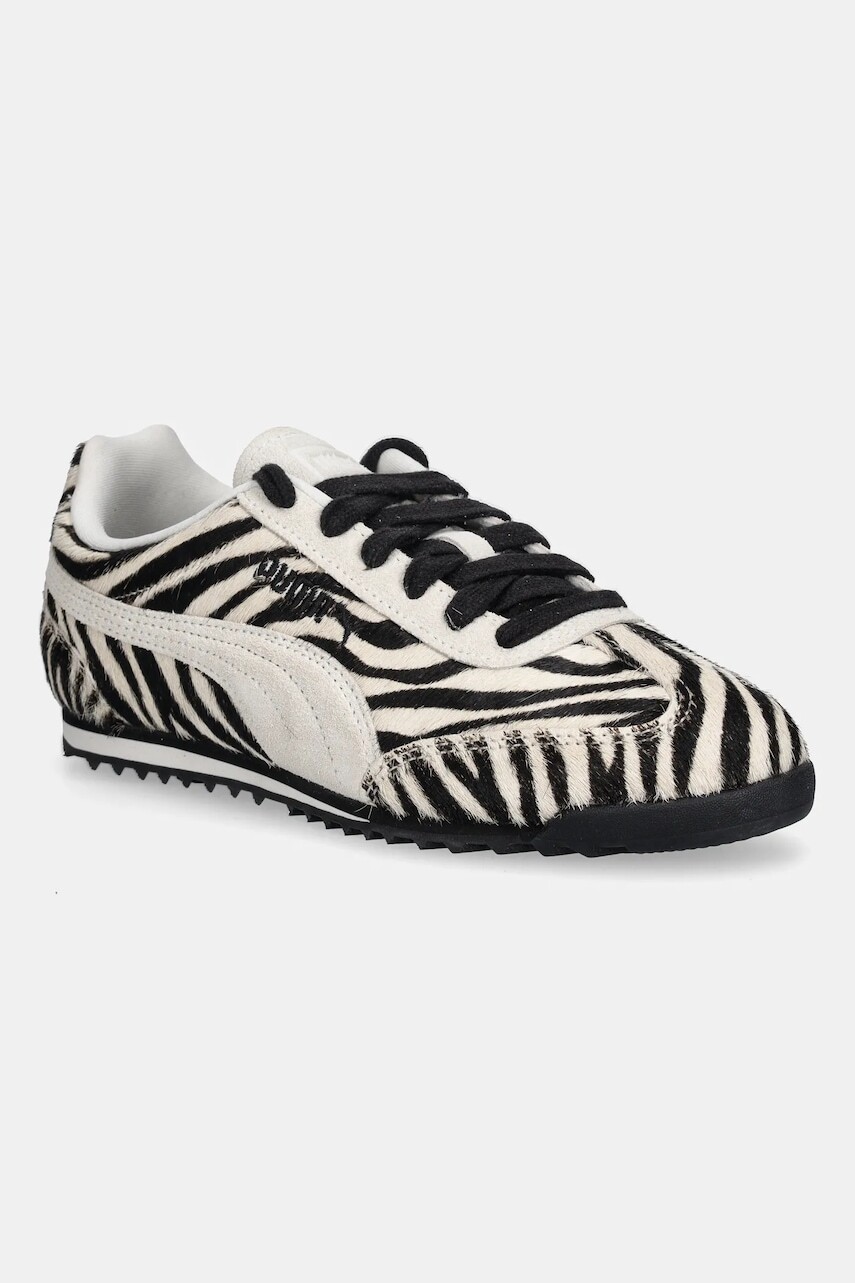 Semišové tenisky Puma Arizona Zebra Wns béžová farba, 404398