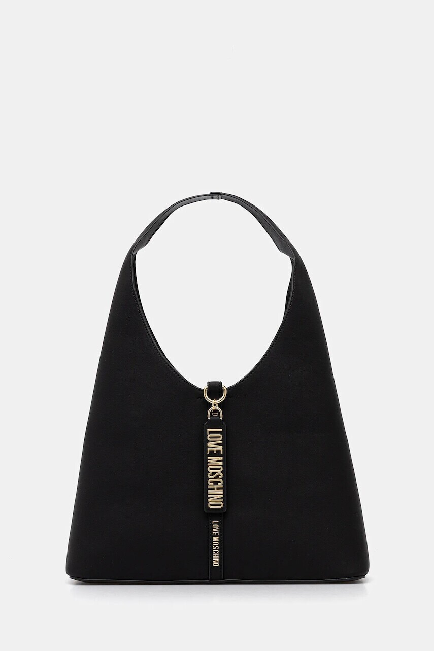 Kabelka Love Moschino čierna farba, JC4173PP1NLV0000